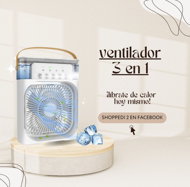 Ventilador Aire Acondicionado Portatil