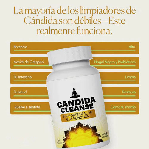 Candida Cleanse 60 Capsulas Premium