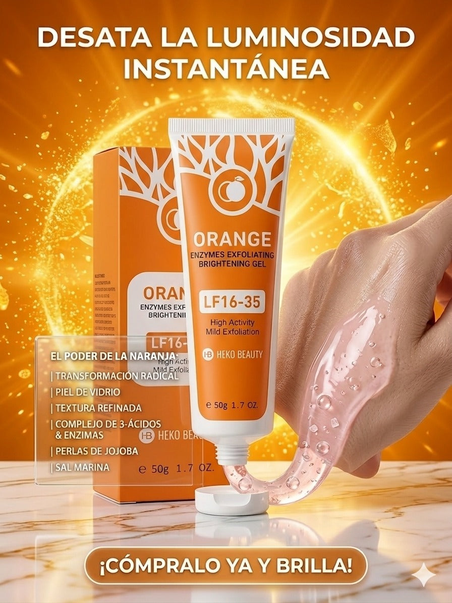 Gel Exfoliante Con Enzima De Naranja Ora