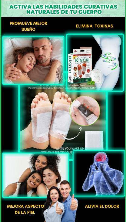 Parche Kinoki Caja X 5 Pares Rc