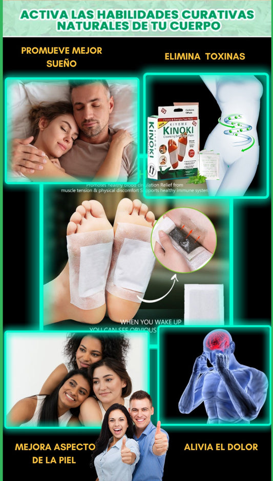 Parche Kinoki Caja X 5 Pares Rc